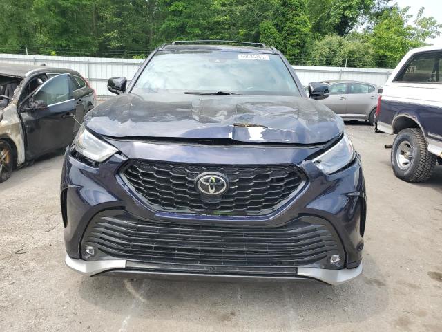  TOYOTA HIGHLANDER 2021 Granatowy
