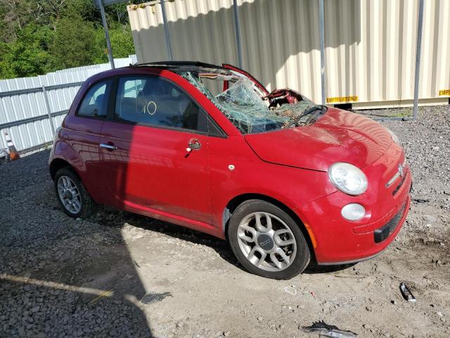  FIAT 500 2013 Красный