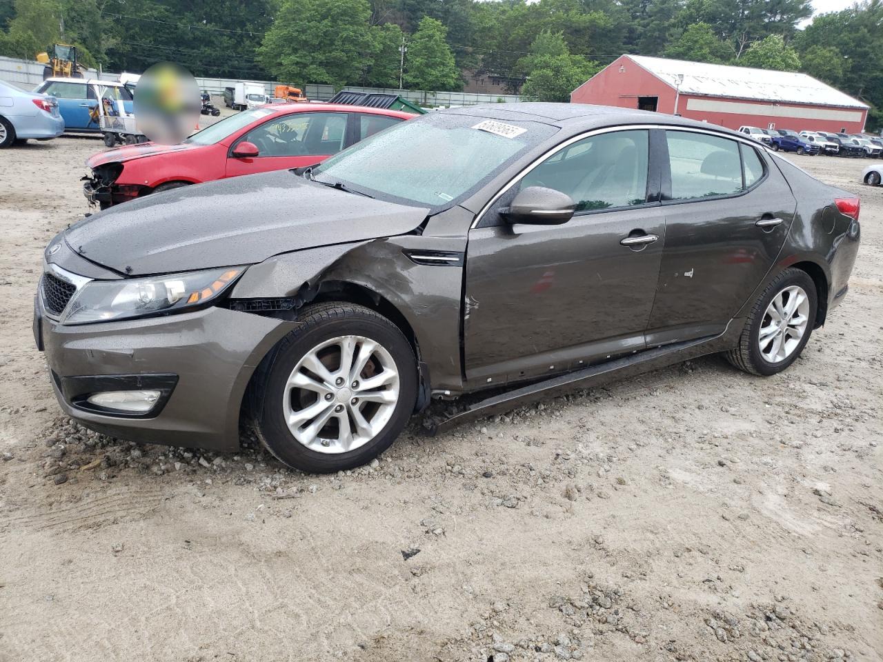 2013 Kia Optima Ex за продажба в Mendon, MA - Front End