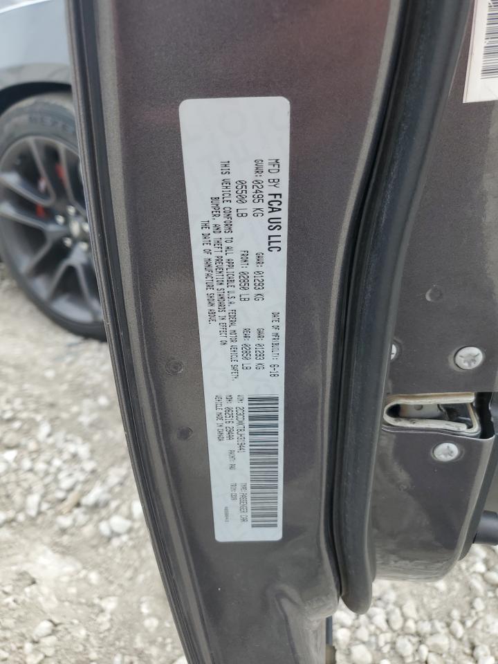 2018 Dodge Charger Police VIN: 2C3CDXKT8JH319441 Lot: 59954655