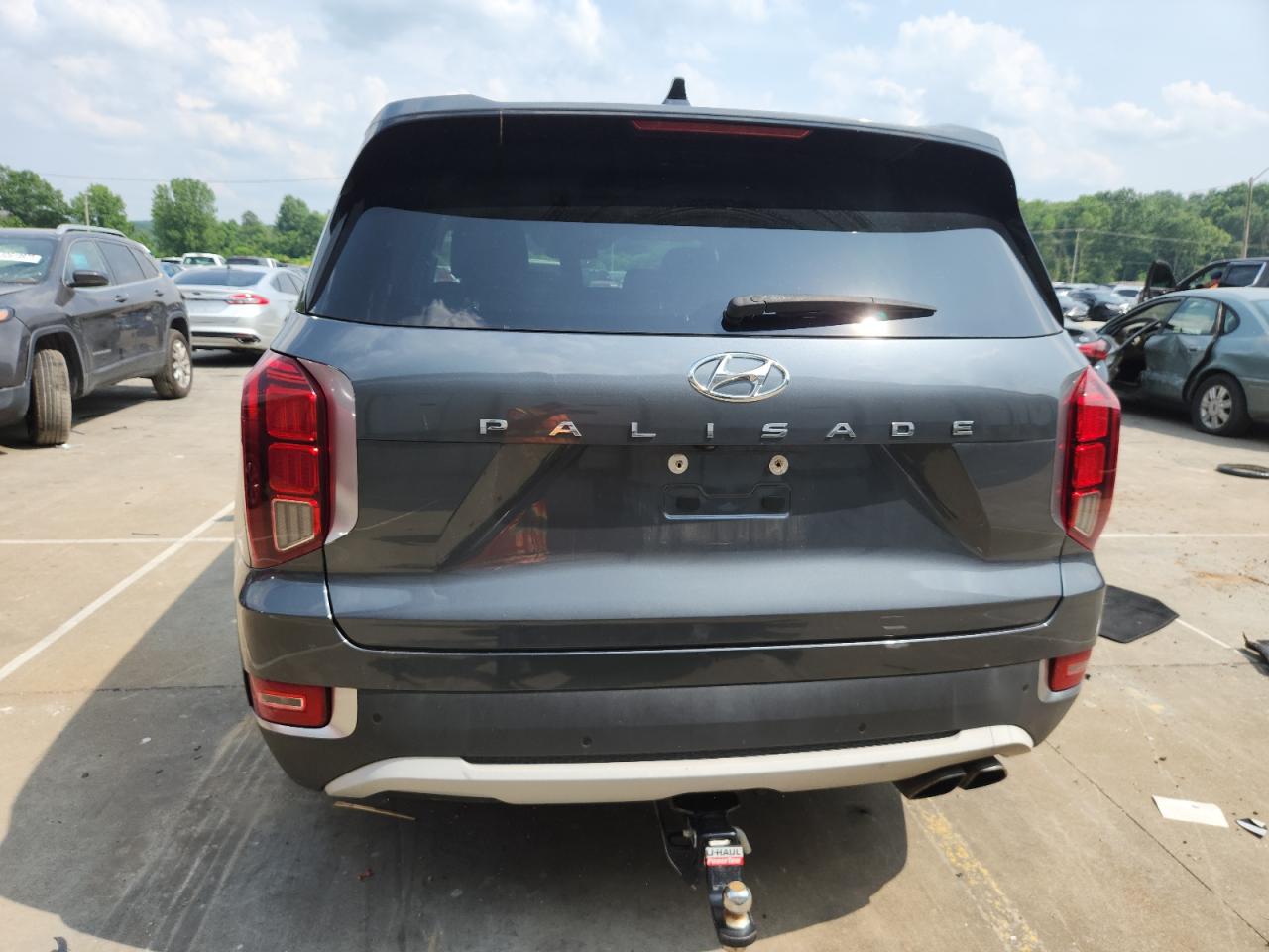 2021 Hyundai Palisade Sel VIN: KM8R44HE2MU255178 Lot: 60438545