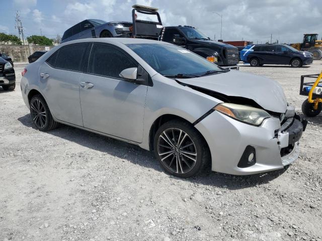  TOYOTA COROLLA 2015 Srebrny