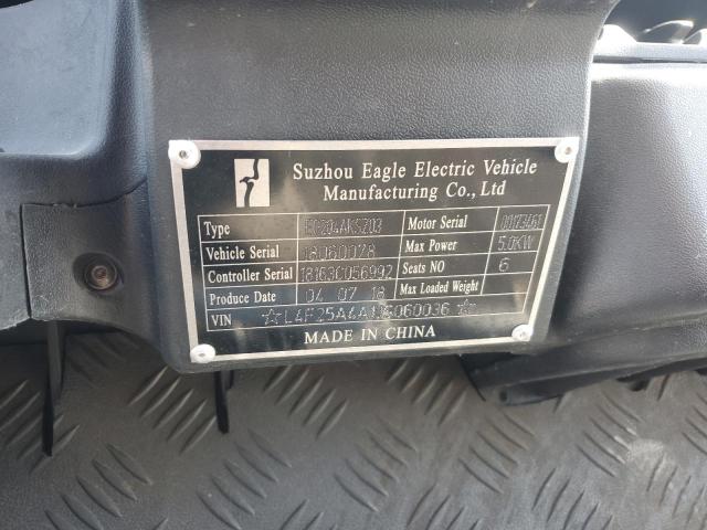 2018 GOLF CART CART