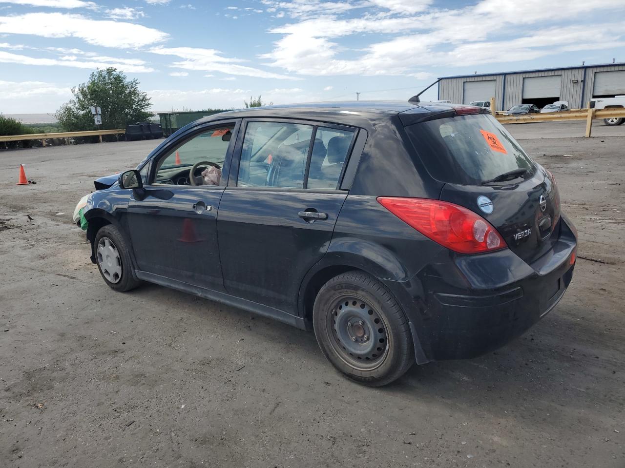 2009 Nissan Versa S black null gas 3N1BC13E19L351466 photo #3