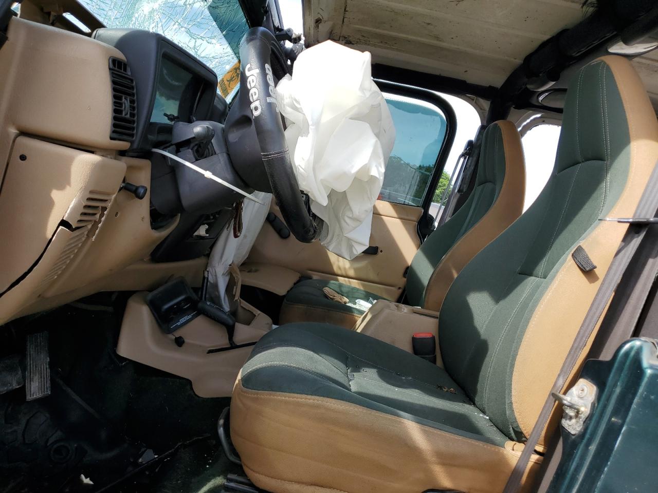2000 Jeep Wrangler / Tj Sport VIN: 1J4FA49S0YP751597 Lot: 60793155