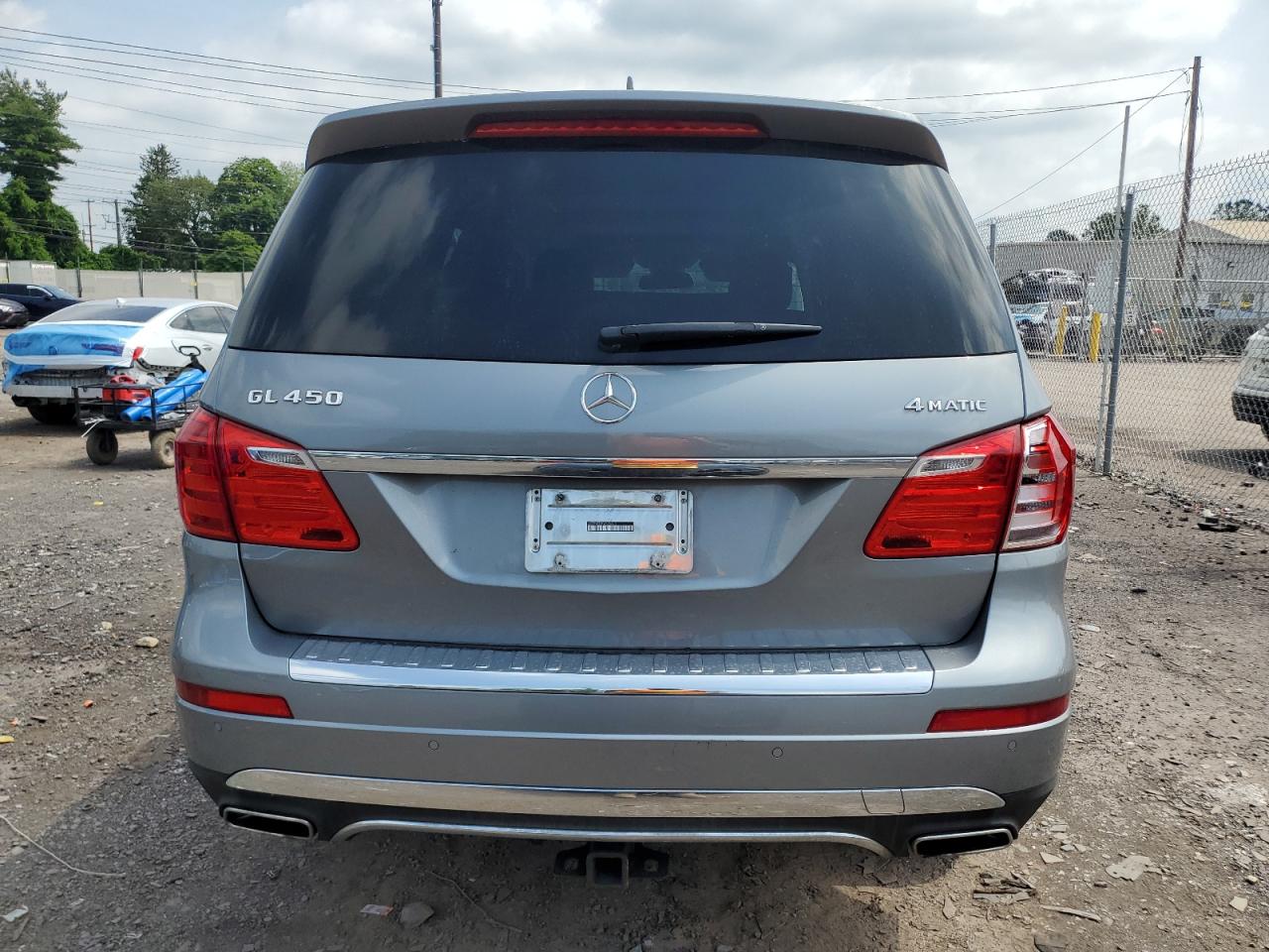 2015 Mercedes-Benz Gl 450 4Matic VIN: 4JGDF6EE0FA505493 Lot: 61785975