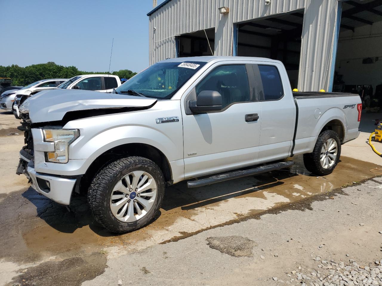2016 Ford F150 Super Cab იყიდება Memphis-ში, TN - Front End