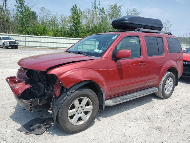 Parquets NISSAN PATHFINDER 2012 Czerwony