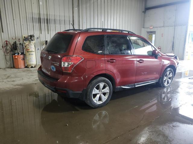  SUBARU FORESTER 2015 Czerwony
