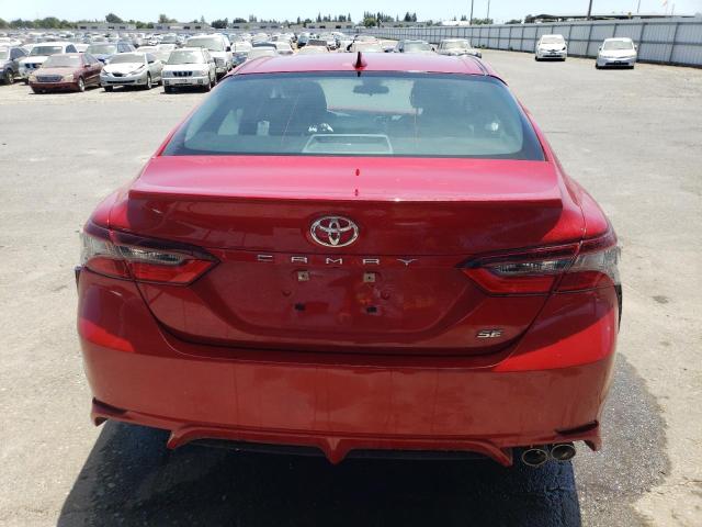  TOYOTA CAMRY 2023 Красный