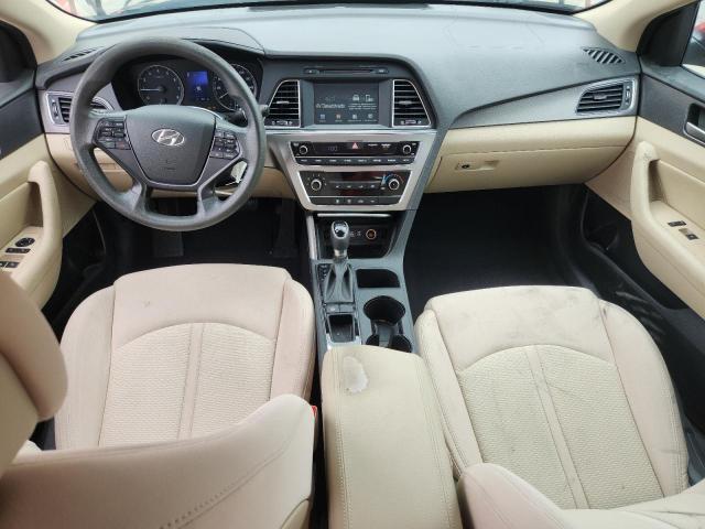 Sedans HYUNDAI SONATA 2017 Czerwony