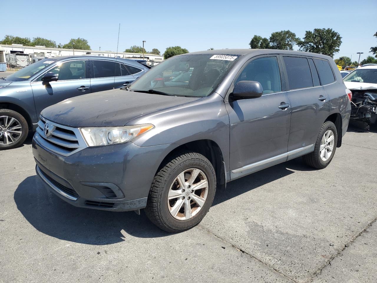 2012 Toyota Highlander Base zu verkaufen in Sacramento, CA - Minor Dent/Scratches
