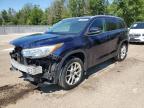 2016 TOYOTA HIGHLANDER XLE   for sale at Copart ON - COOKSTOWN