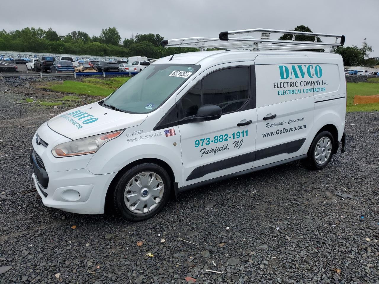 2014 Ford Transit Connect Xlt продається в Hillsborough, NJ - Rear End