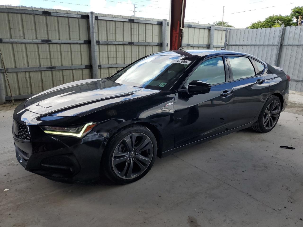 2022 Acura Tlx Tech A იყიდება Homestead-ში, FL - Front End