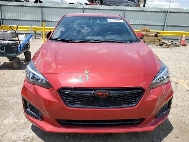  SUBARU IMPREZA 2019 Czerwony