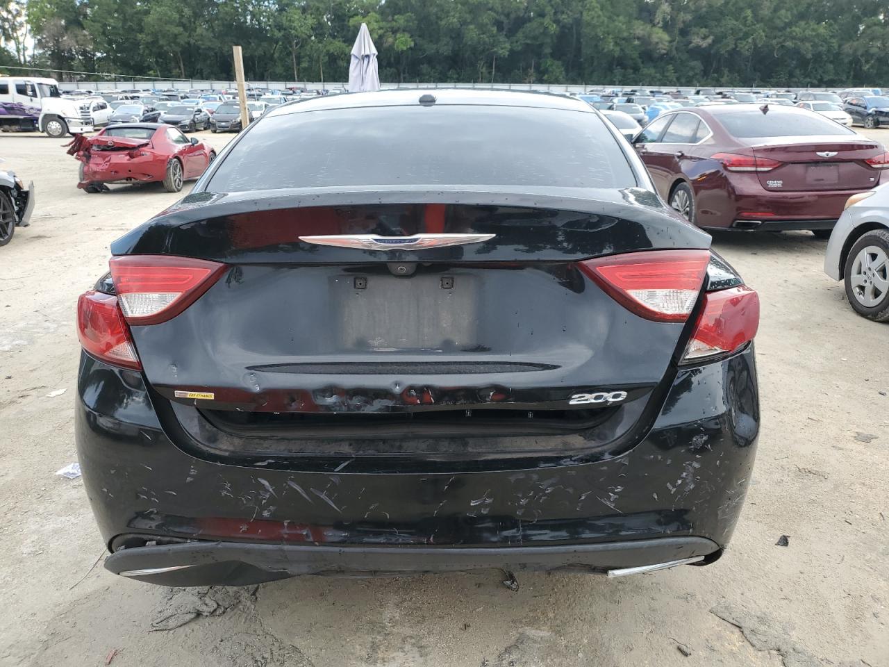 2015 Chrysler 200 Limited VIN: 1C3CCCAB6FN604304 Lot: 63008425
