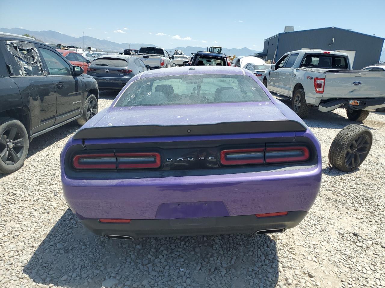2019 Dodge Challenger Sxt VIN: 2C3CDZAG7KH592954 Lot: 61004555