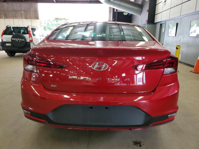  HYUNDAI ELANTRA 2020 Czerwony