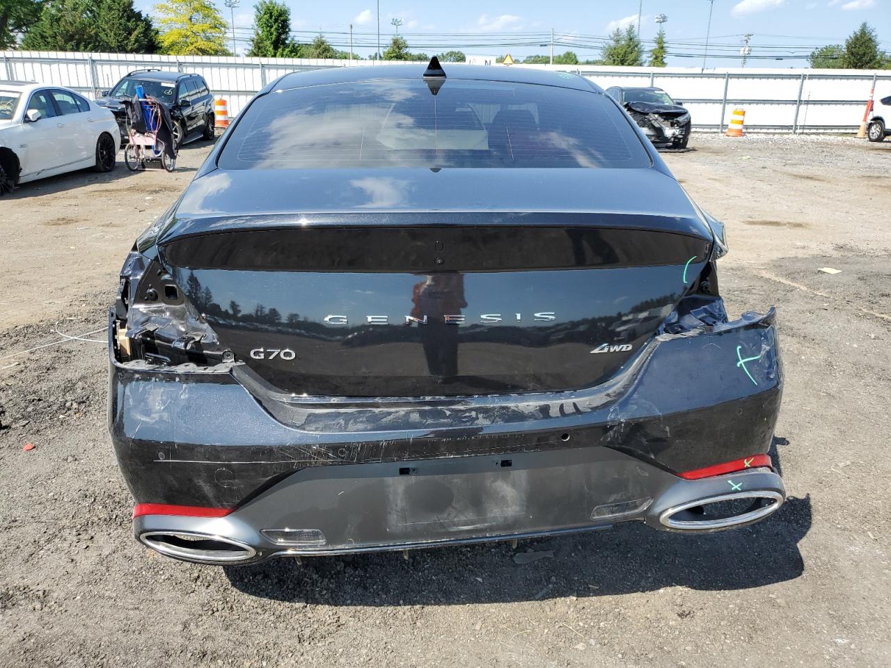 2025 Genesis G70 Base VIN: KMTG34SC8SU147328 Lot: 61972115