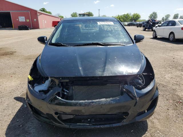 Hatchbacks HYUNDAI ACCENT 2016 Black