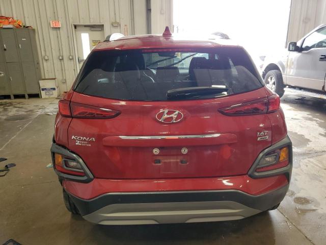  HYUNDAI KONA 2020 Red