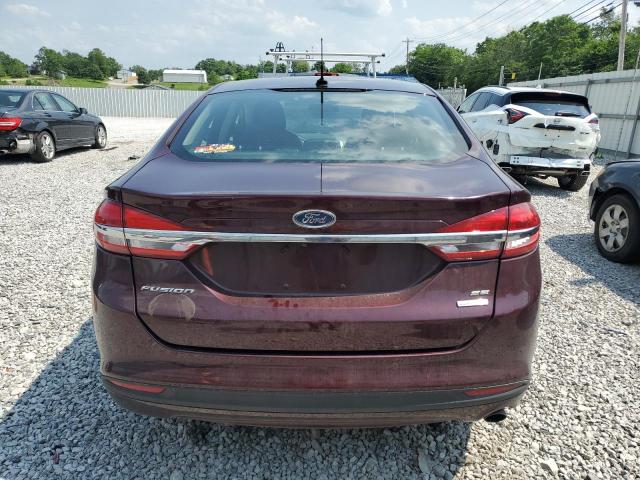  FORD FUSION 2017 Бордовый