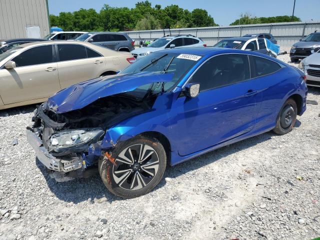 Купе HONDA CIVIC 2017 Синій