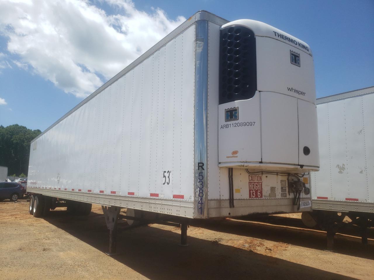 2010 Utility Refrigerated Van Trailer na sprzedaż w Mocksville, NC - Normal Wear