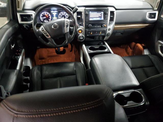  NISSAN TITAN 2017 Red