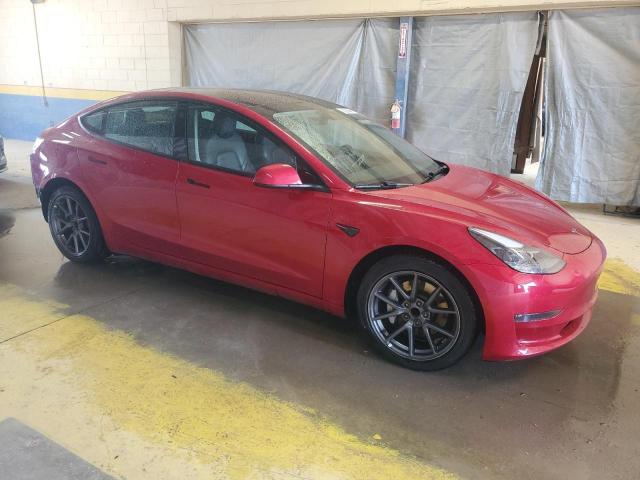  TESLA MODEL 3 2022 Czerwony
