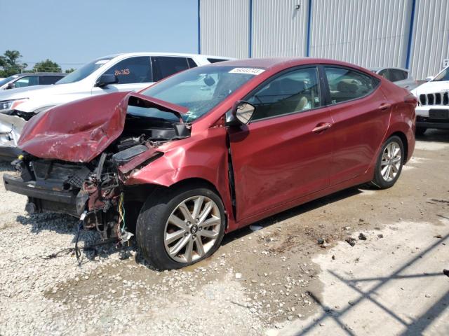 HYUNDAI ELANTRA 2016 Бургунди
