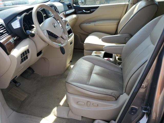  NISSAN QUEST 2015 tan