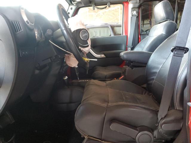  JEEP WRANGLER 2012 Czerwony