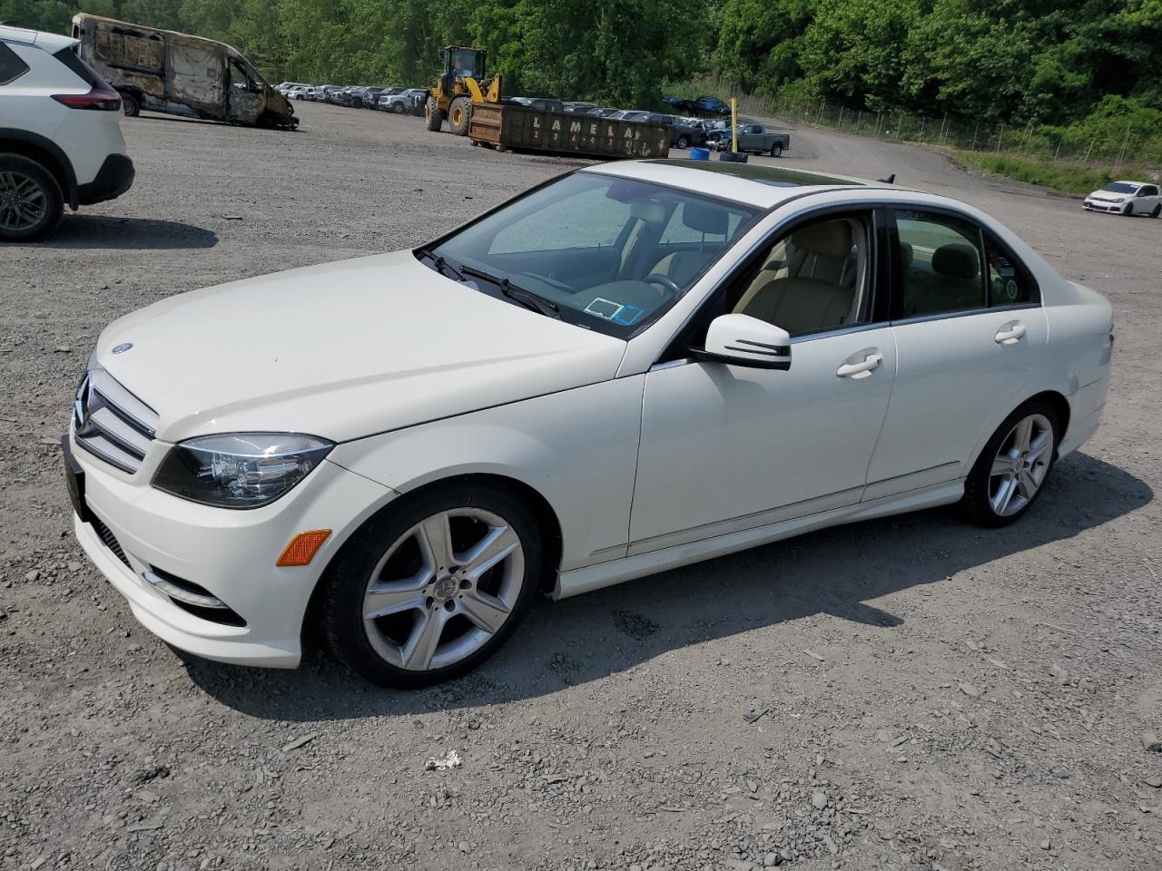 2011 Mercedes-Benz C 300 4Matic zu verkaufen in Marlboro, NY - Water/Flood