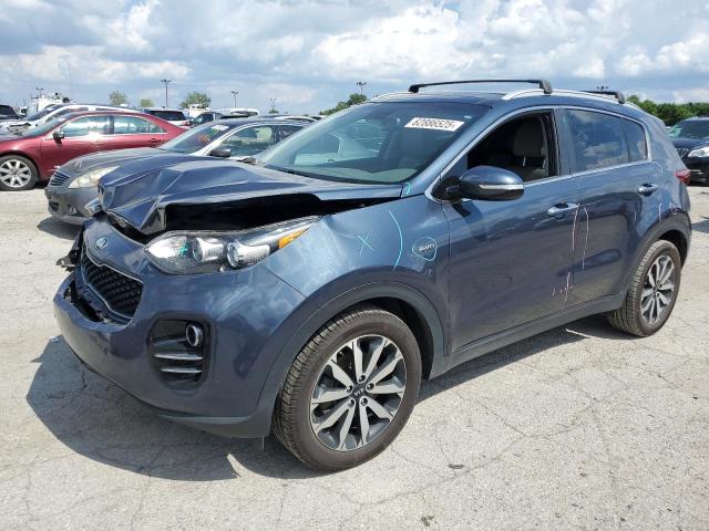  KIA SPORTAGE 2017 Синий