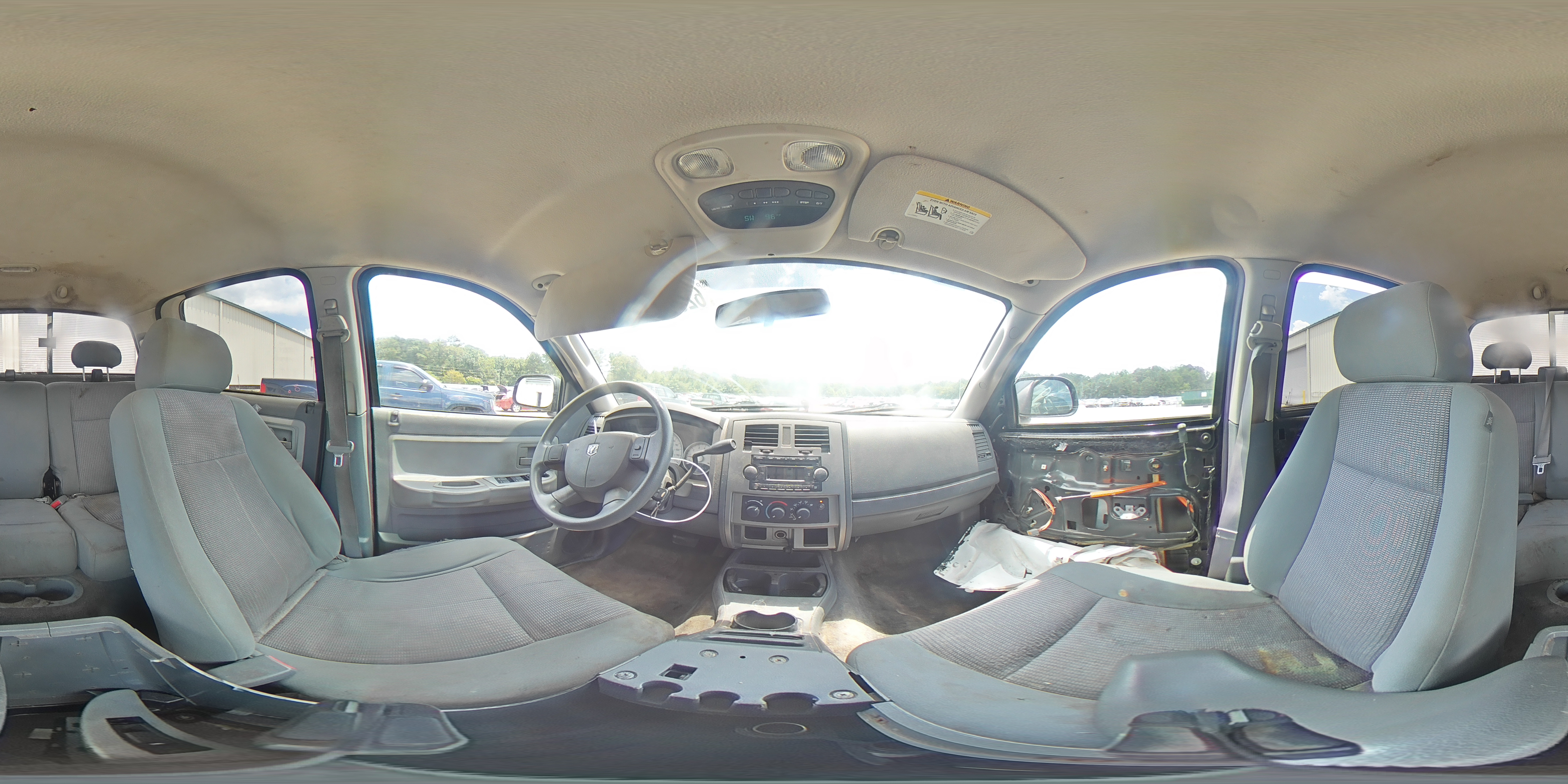 2007 Dodge Dakota Quad Slt VIN: 1D7HE48K87S230309 Lot: 62387325