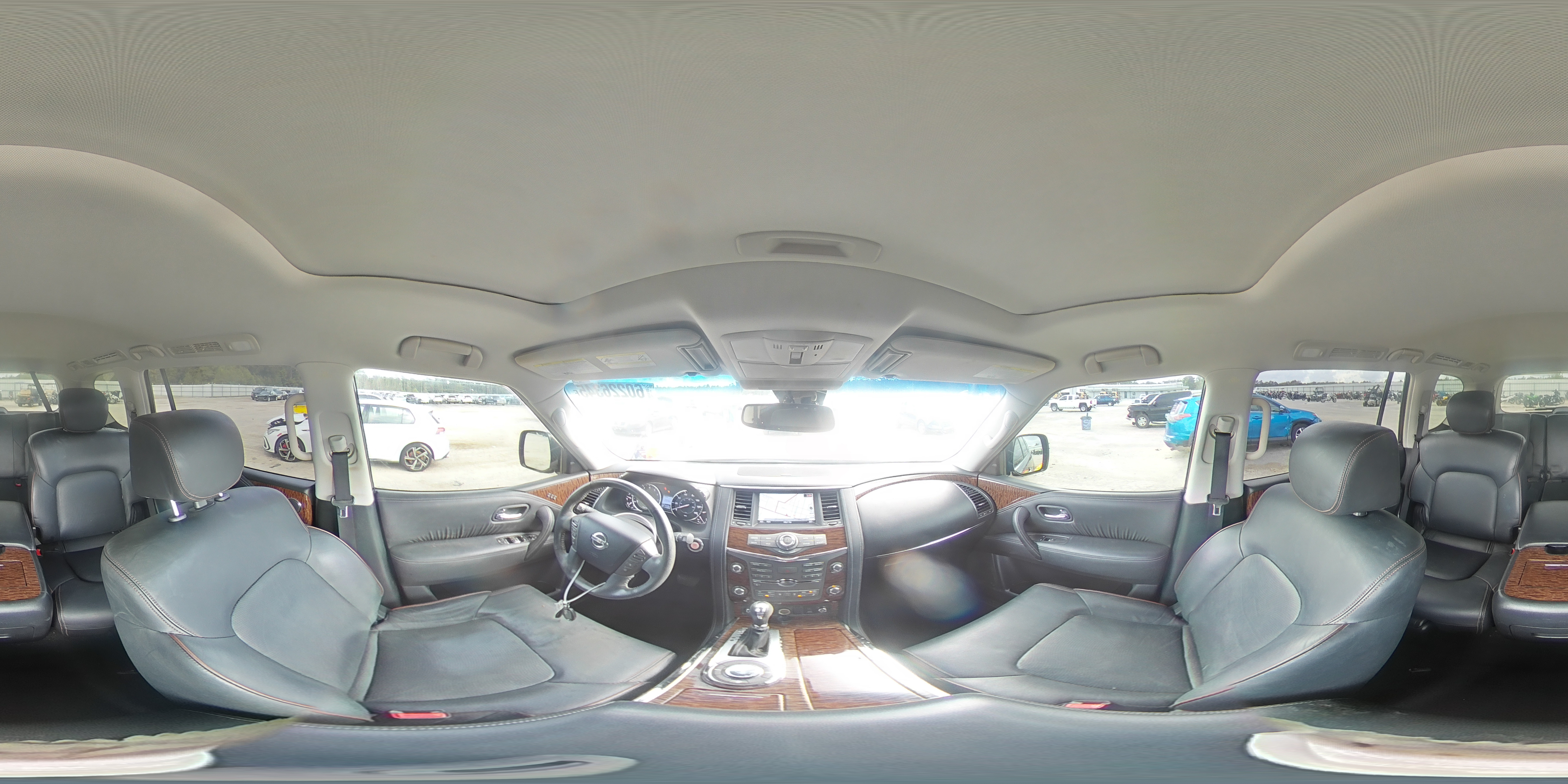 2017 Nissan Armada Platinum VIN: JN8AY2NF9H9302856 Lot: 60226345