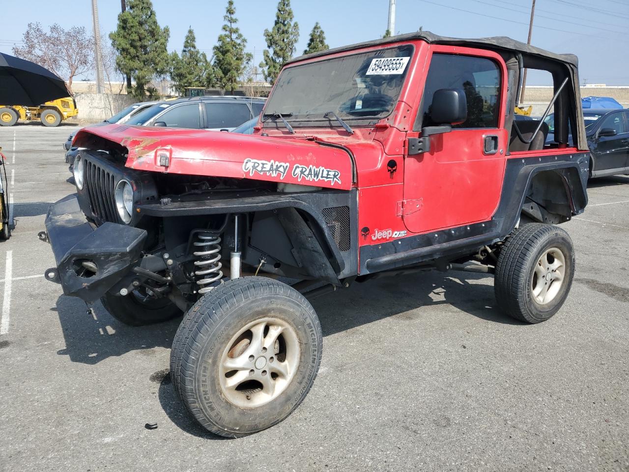 2004 Jeep Wrangler / Tj Sport للبيع في Rancho Cucamonga، CA - Front End