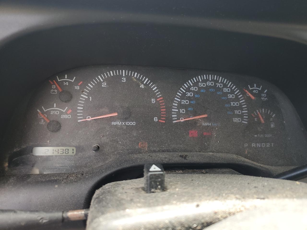 1998 Dodge Ram 1500 VIN: 3B7HF16Z7WM271110 Lot: 60812495