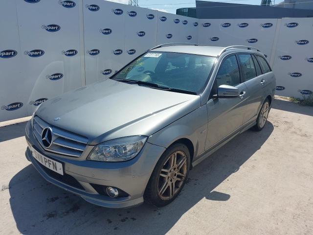2011 MERCEDES BENZ C220 BLUEF for sale at Copart BRISTOL
