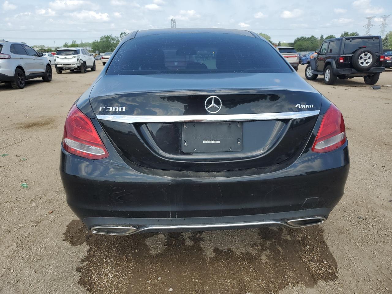 2016 Mercedes-Benz C 300 4Matic VIN: 55SWF4KB7GU136134 Lot: 61078635