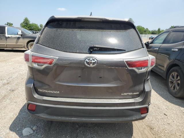  TOYOTA HIGHLANDER 2016 Gray