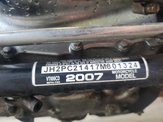 2007 HONDA VT600 CD  