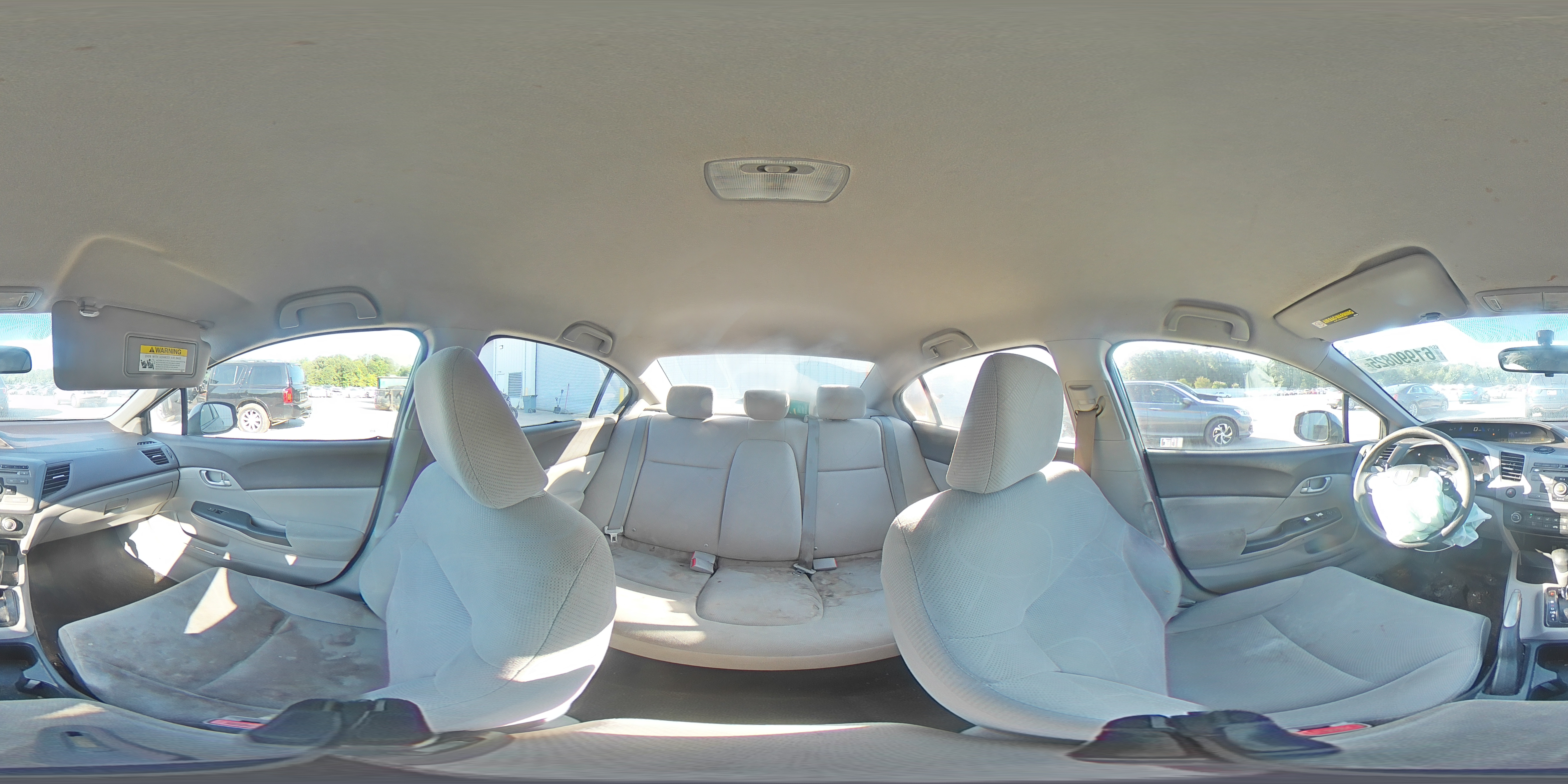 2012 Honda Civic Lx VIN: 19XFB2F5XCE380494 Lot: 61990825