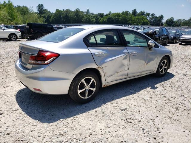 Sedans HONDA CIVIC 2015 Silver
