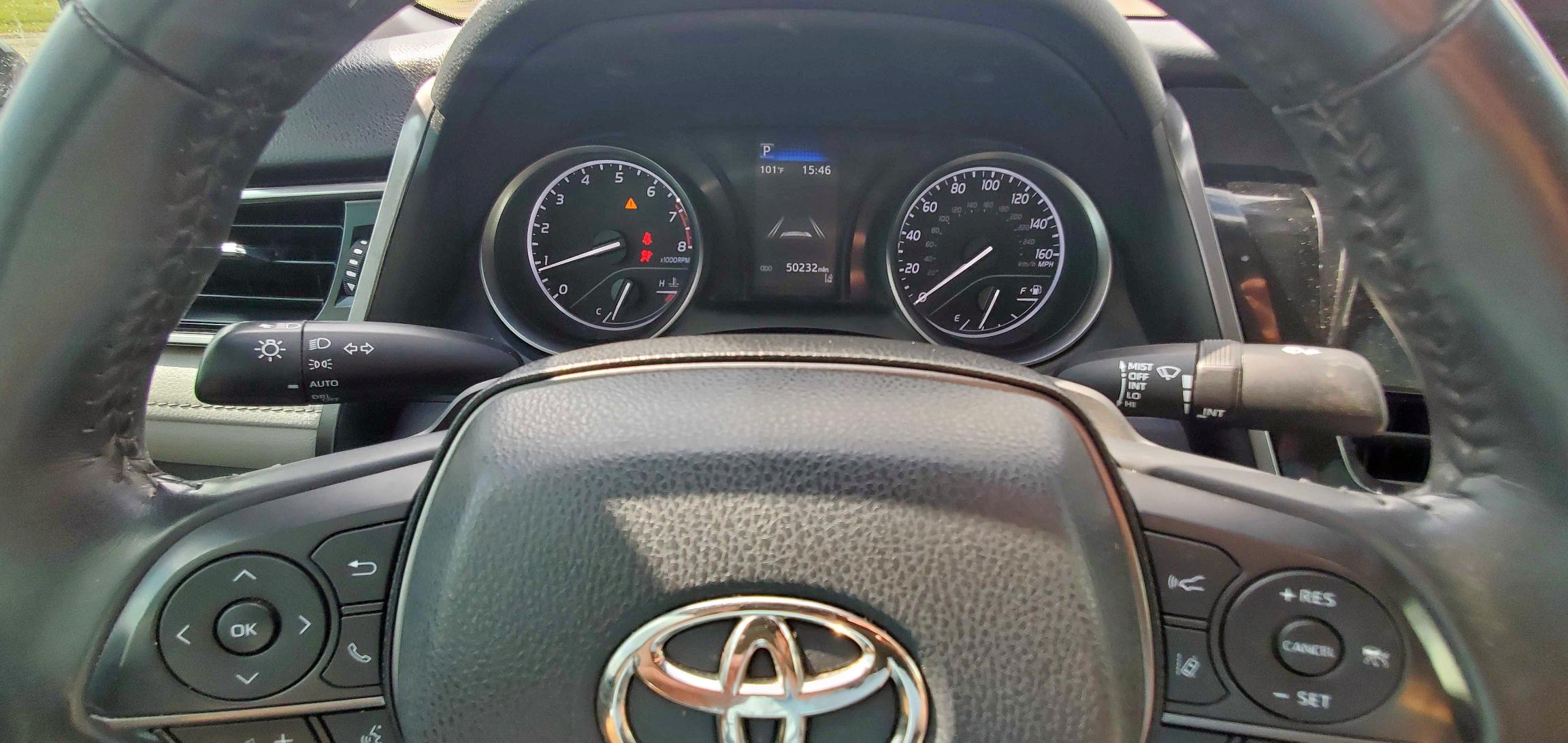  TOYOTA CAMRY 2022 Black