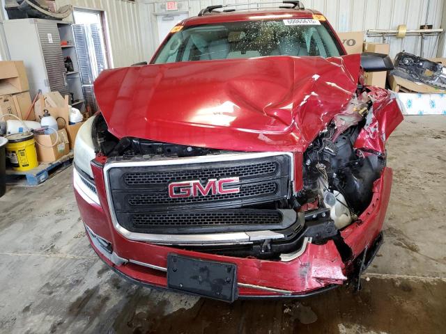  GMC ACADIA 2013 Czerwony