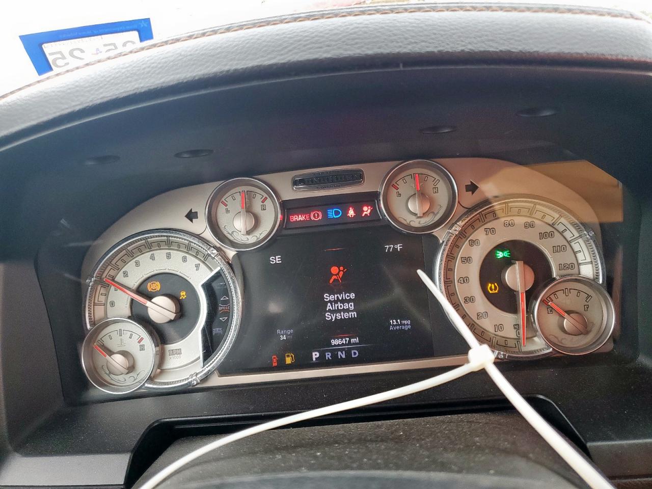 2013 Ram 1500 Longhorn VIN: 1C6RR6PT2DS529953 Lot: 83971945