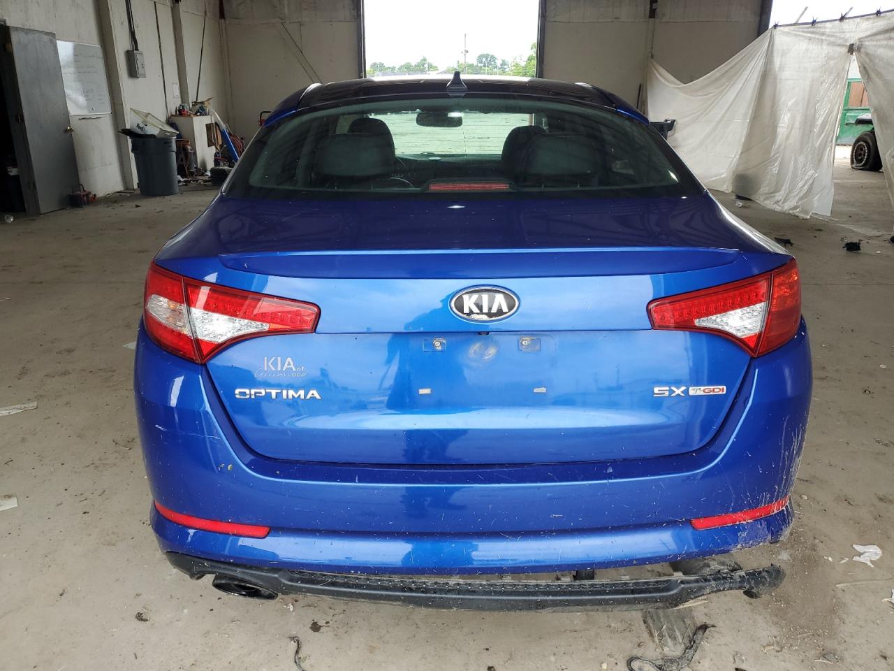 2013 Kia Optima Sx VIN: 5XXGR4A63DG139221 Lot: 62746345